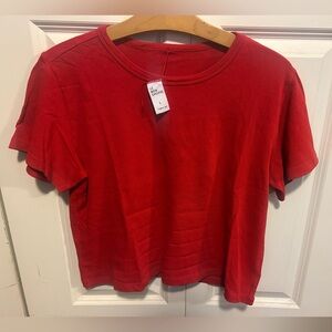 Le Bon Shoppe Little Boy Tee in Chili